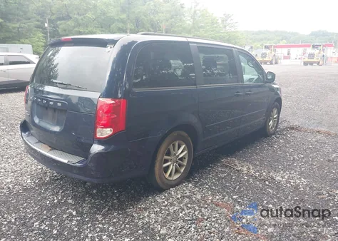 2013 Dodge Grand Caravan Sxt из США, поврежденный, VIN 2C4RDGCG7DR629215